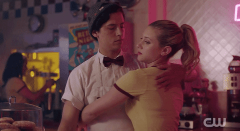 Riverdale Betty Hugging Jughead GIF