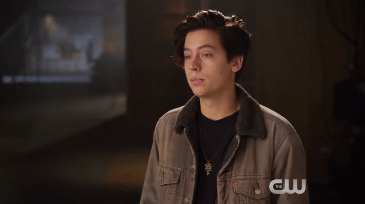 Riverdale Cole Sprouse Interview GIF