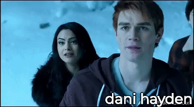 Riverdale Drama Snow Series GIF