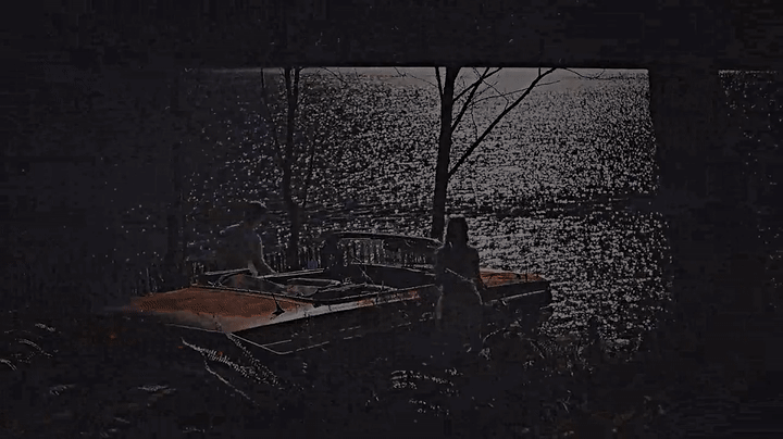Riverdale Holding Hands At Beach GIF