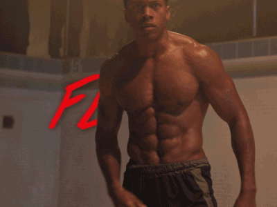 Riverdale Munroe Flexing Muscles GIF