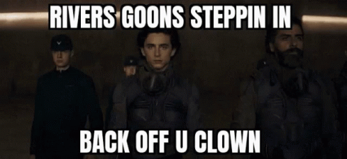 Rivers Goon Steppin In