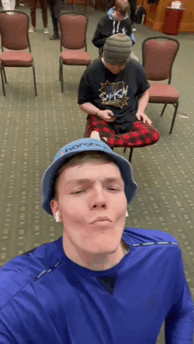 Rizzler Alex Chief Vlogger Shushing GIF