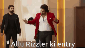 Rizzler Allu Arjun Bollywood Star GIF