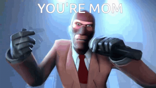 Rizzler Spy Team Fortress Singing GIF