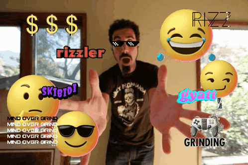 Rizzler Vlogger Kaydadoey Serj Tankian Emojis GIF