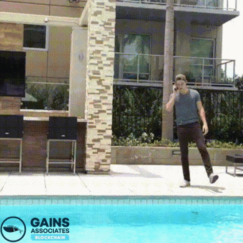 Rko Outta Nowhere Vines Pool GIF