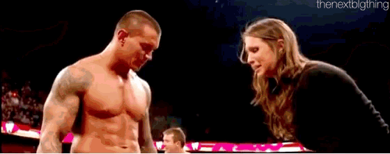 Rko Vs Stephanie Mcmahon GIF