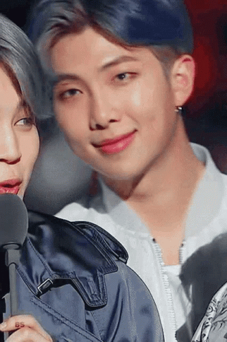 Kpop Bts Rm Cute Stare GIF