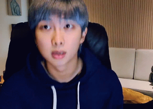 Kpop Bts Rm Random Wave GIF