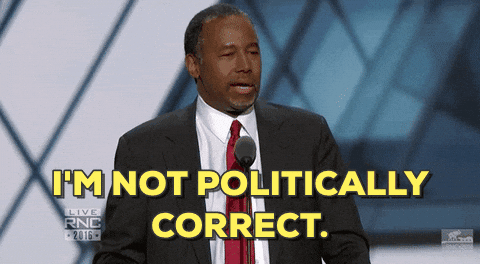 Rnc Ben Carson Not Politically Correct GIF