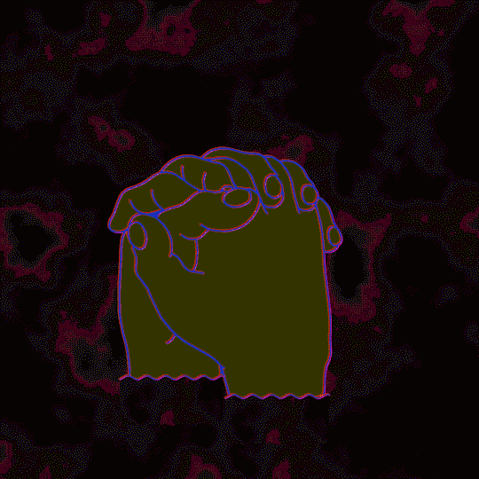 Roaches And Snake Creeping On Hands GIF