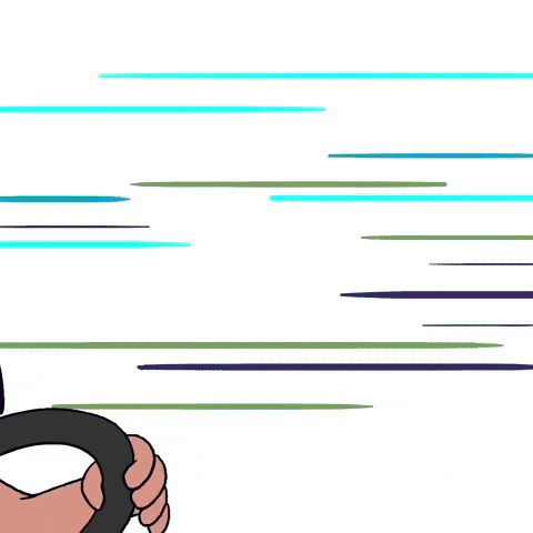 Road Rage In Traffic Animation GIF