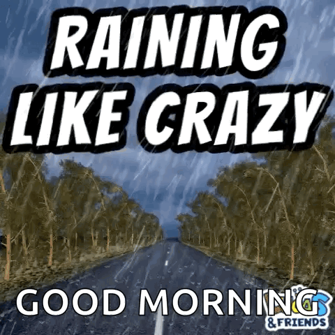 Road Raining Like Crazy