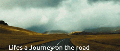 Road Saying Life's a Journey on the Road