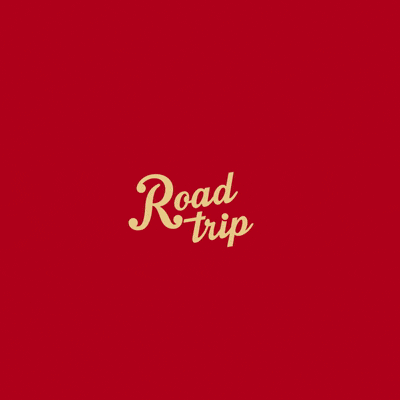 Road Trip Car Animation GIF