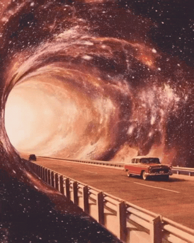 Road Trip Car Eternal Light GIF