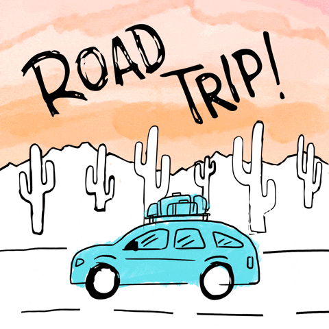 Road Trip On Our Pto GIF