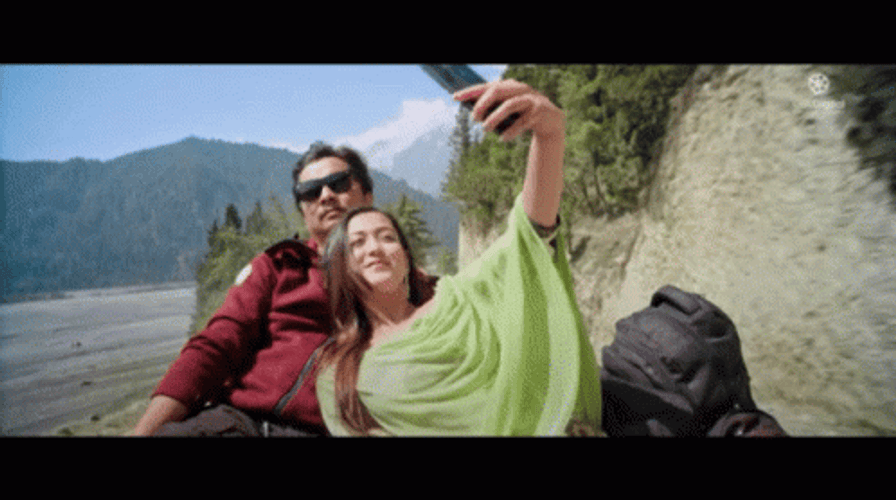 Road Trip Selfie GIF