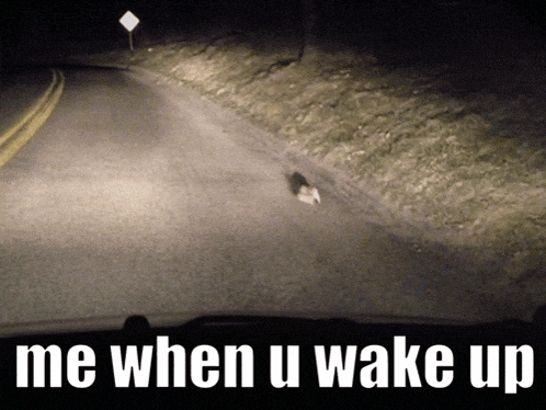 Road With Me When U Wake Up