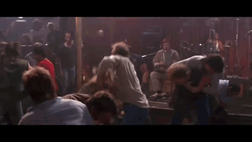 Roadhouse Intense Throwdown At The Table GIF