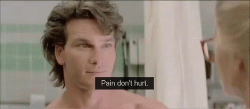 Roadhouse James Dalton Pain Dont Hurt GIF