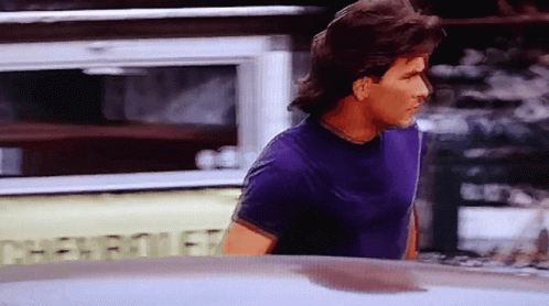 Roadhouse James Dalton Waving GIF