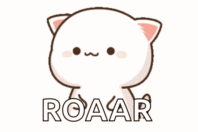 Roar Cat Gif GIF