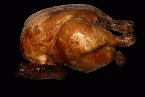 Roasted Chicken with Green Border