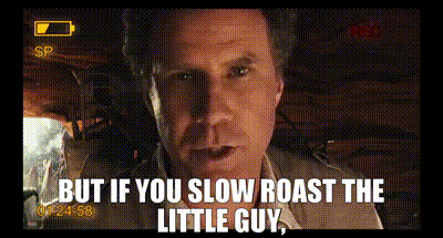 Roasted Little Guy Will Ferrell GIF
