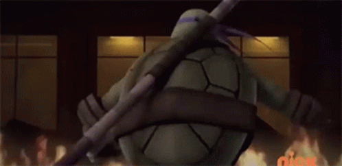 Roasted Marshmallow Teenage Mutant Ninja Turtles GIF
