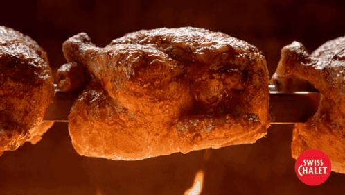 Roasted Stout Chicken Approaching Shot GIF