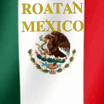 Roatan Mexico Mexican Flag