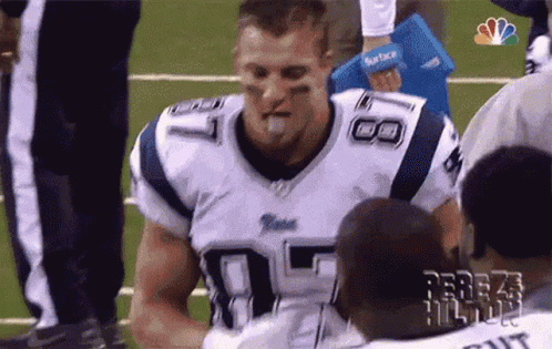 Rob Gronkowski Patriots Dancing GIF