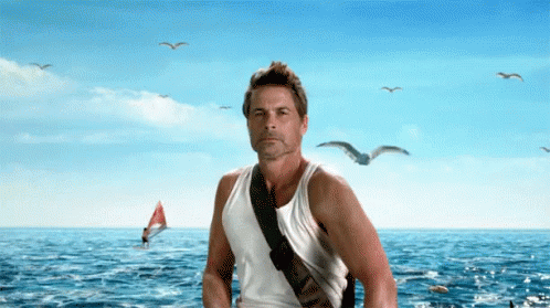 Rob Lowe Shark Week GIF