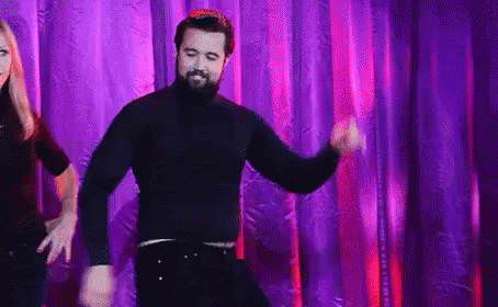 Rob Mcelhenney Stage Dance Always Sunny GIF