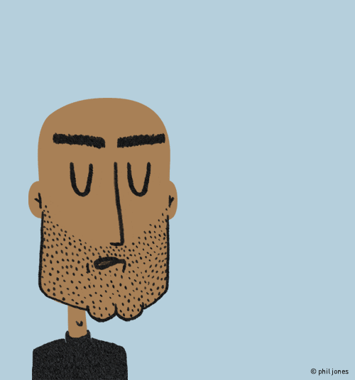 Robber Wearing Balaclava Animation GIF