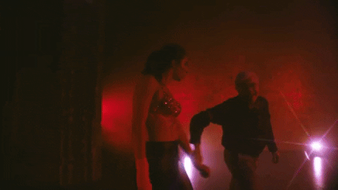 Robbers Red Ski Mask Watching GIF