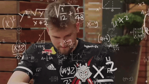 Robbie Farrel Confused Hangover Math GIF