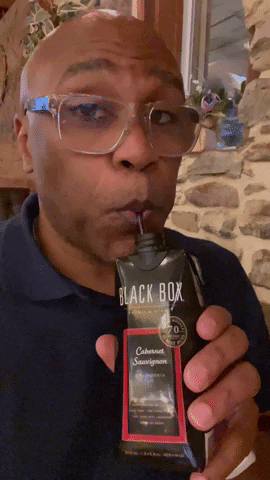 Robert Blackmon Sipping Tea GIF