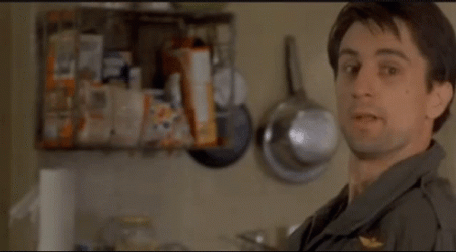 Robert De Niro Asking You Talking To Me GIF