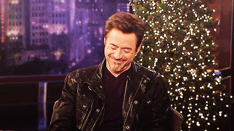Robert Downey Holding Back Emotions Trying Not To Cry GIF