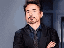 Robert Downey Jr. in Suit and Tie