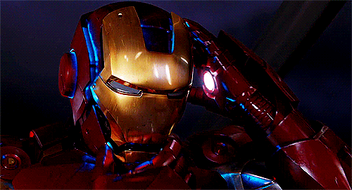 Robert Downey Jr Iron Man Suit Up Bright Eyes GIF