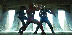 Robert Downey Jr Iron Man Suit Up In Battle GIF