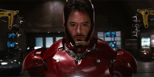 Robert Downey Jr Iron Man Suit Up Mark Of Hero GIF