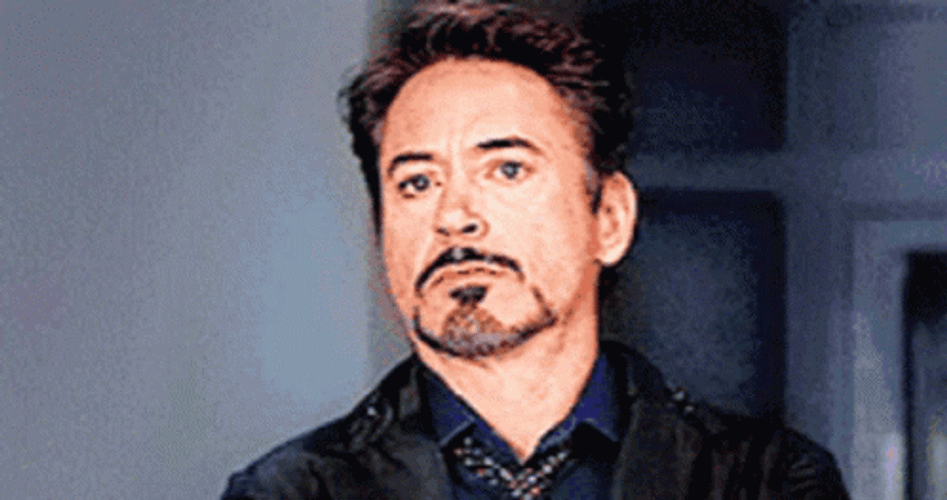 Robert Downey Jr Rolls Eyes GIF