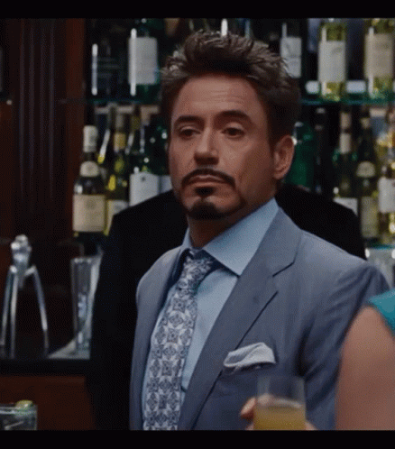 Robert Downey Jr Unamused GIF