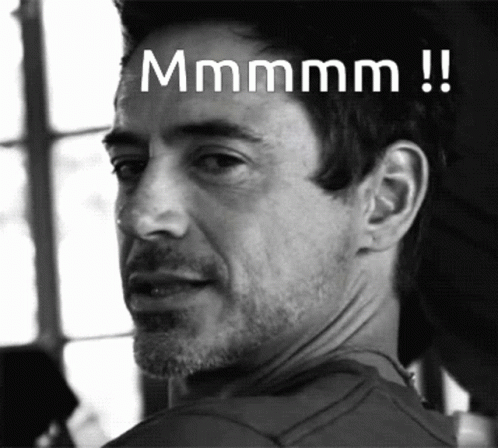 Robert Downey Mmm GIF