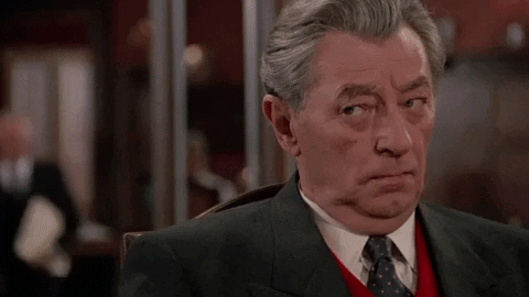 Robert Mitchum I Don't Think So GIF